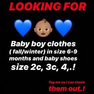 Looking baby boy clothes